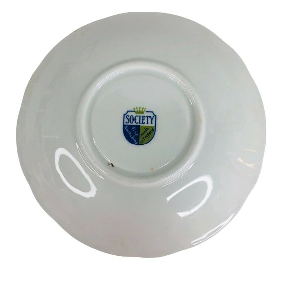 Society Buckingham Palace Tea Cup & Saucer Bone China Footed Gold England Teacup - Picture 10 of 10